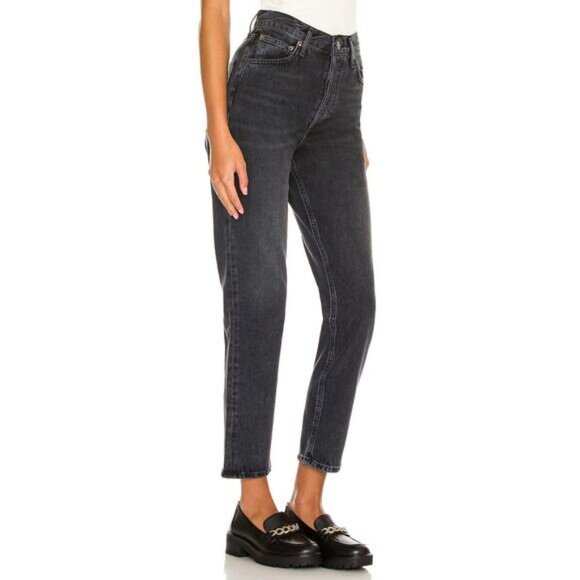 AGOLDE Fen High Rise Relaxed Taper Jean Sz 24 Shambles - Picture 3 of 8